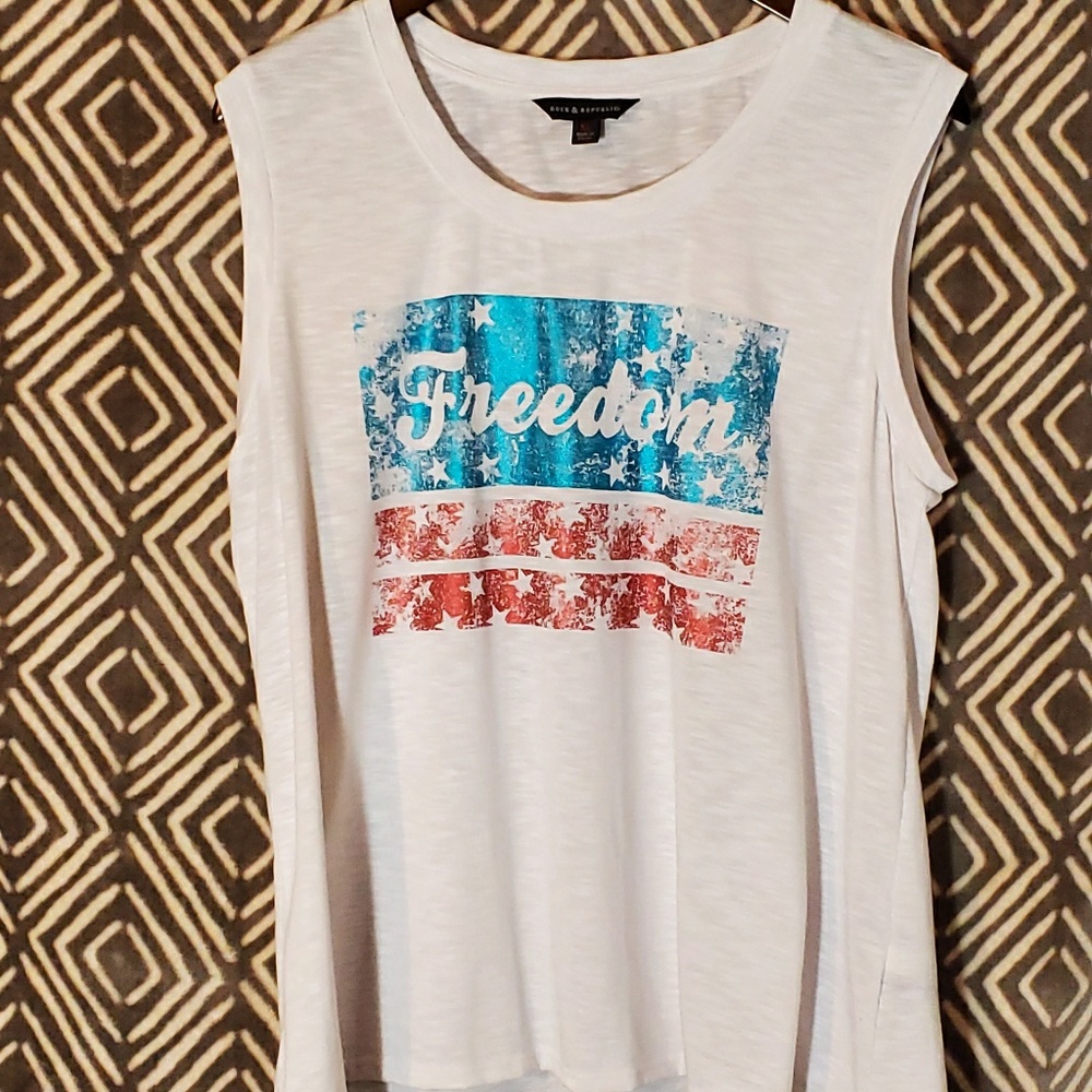 🇺🇲 Rock & Republic Sleeveless Shirt SZ: XL 🇺🇲